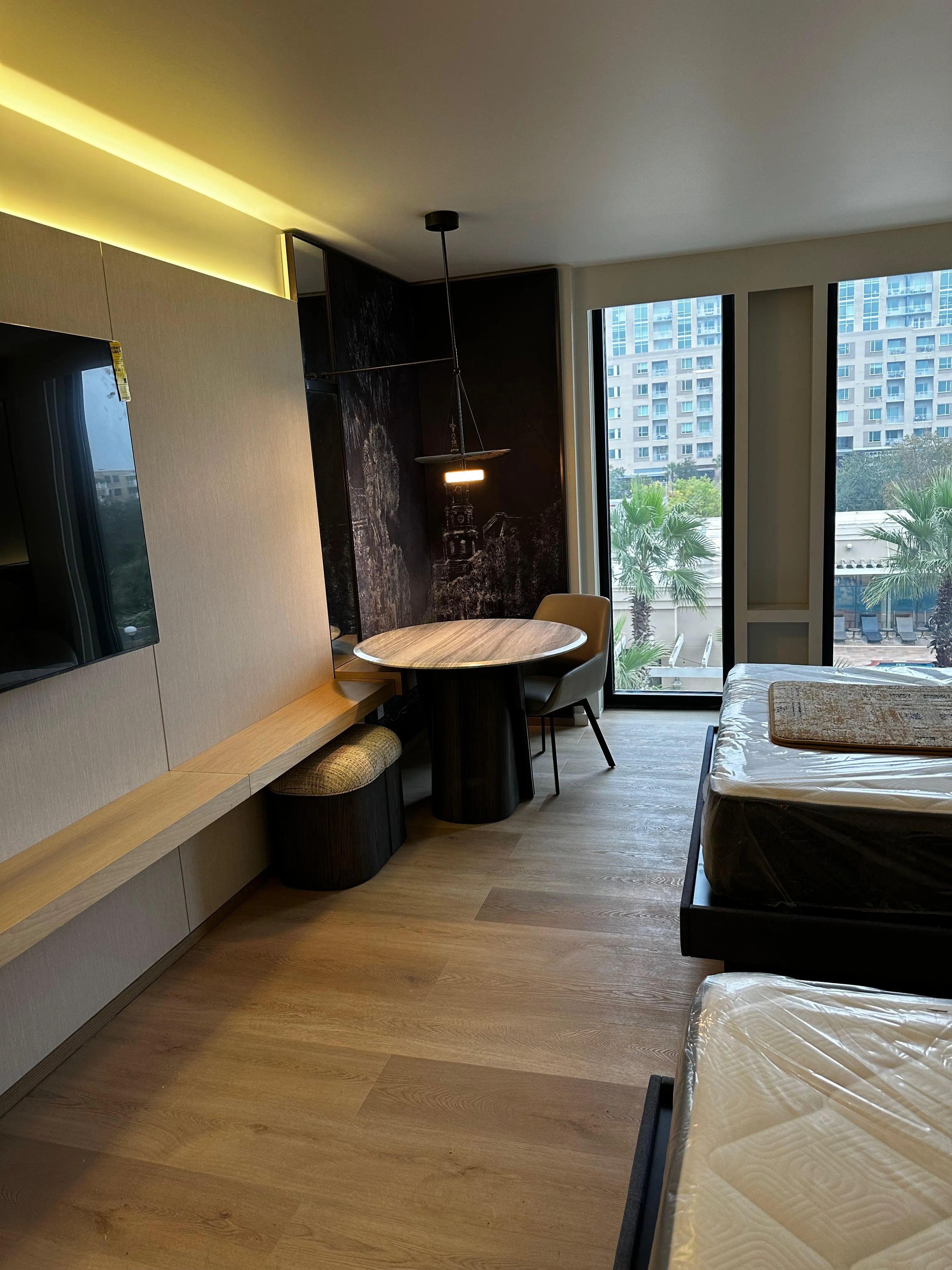 Marriott Charleston SC — approved sample room, after install